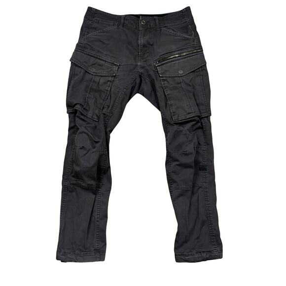G Star Raw Rovic Zip 3D Straight Tapered Pants Men's 30x28 Y2K Streetwear